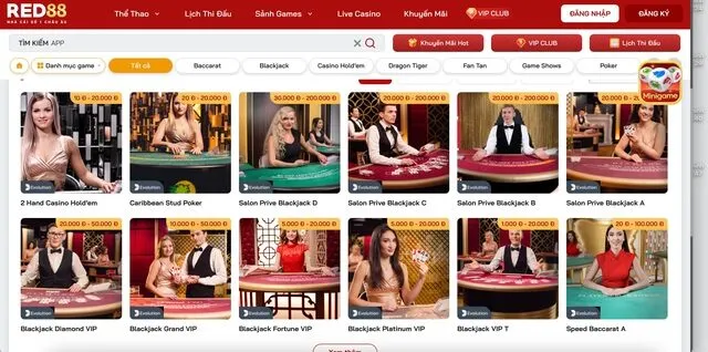 Thị trường cá cược Live Casino game cực kỳ sôi động 